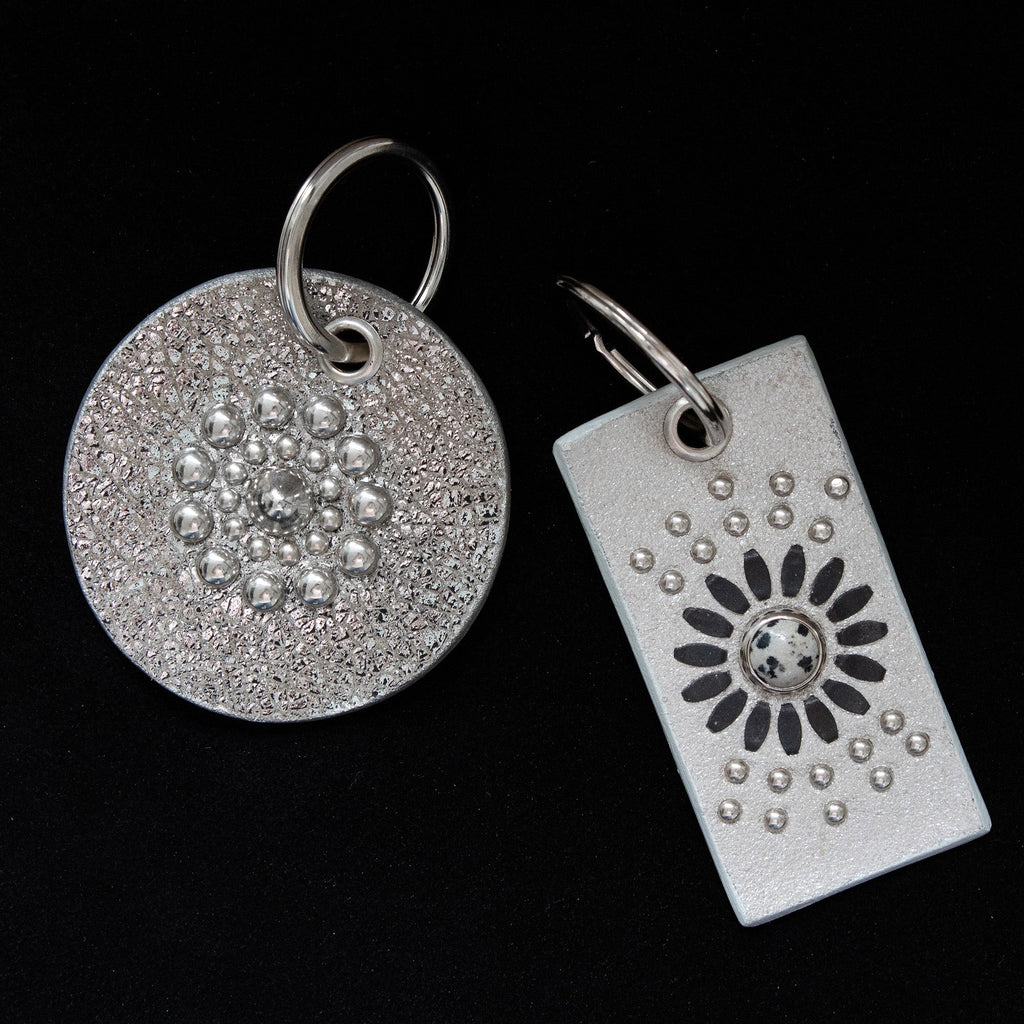 Sol Semi-precious Stone Keychain