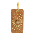 Sol Semi-precious Stone Keychain
