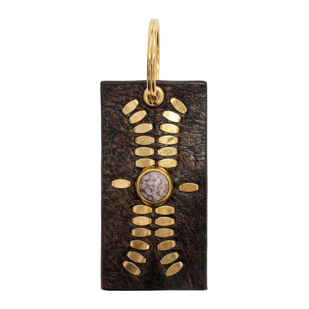 Dominic Semi-precious Stone Keychain
