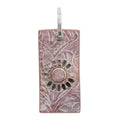 Flor Semi-Precious Stone Keychain
